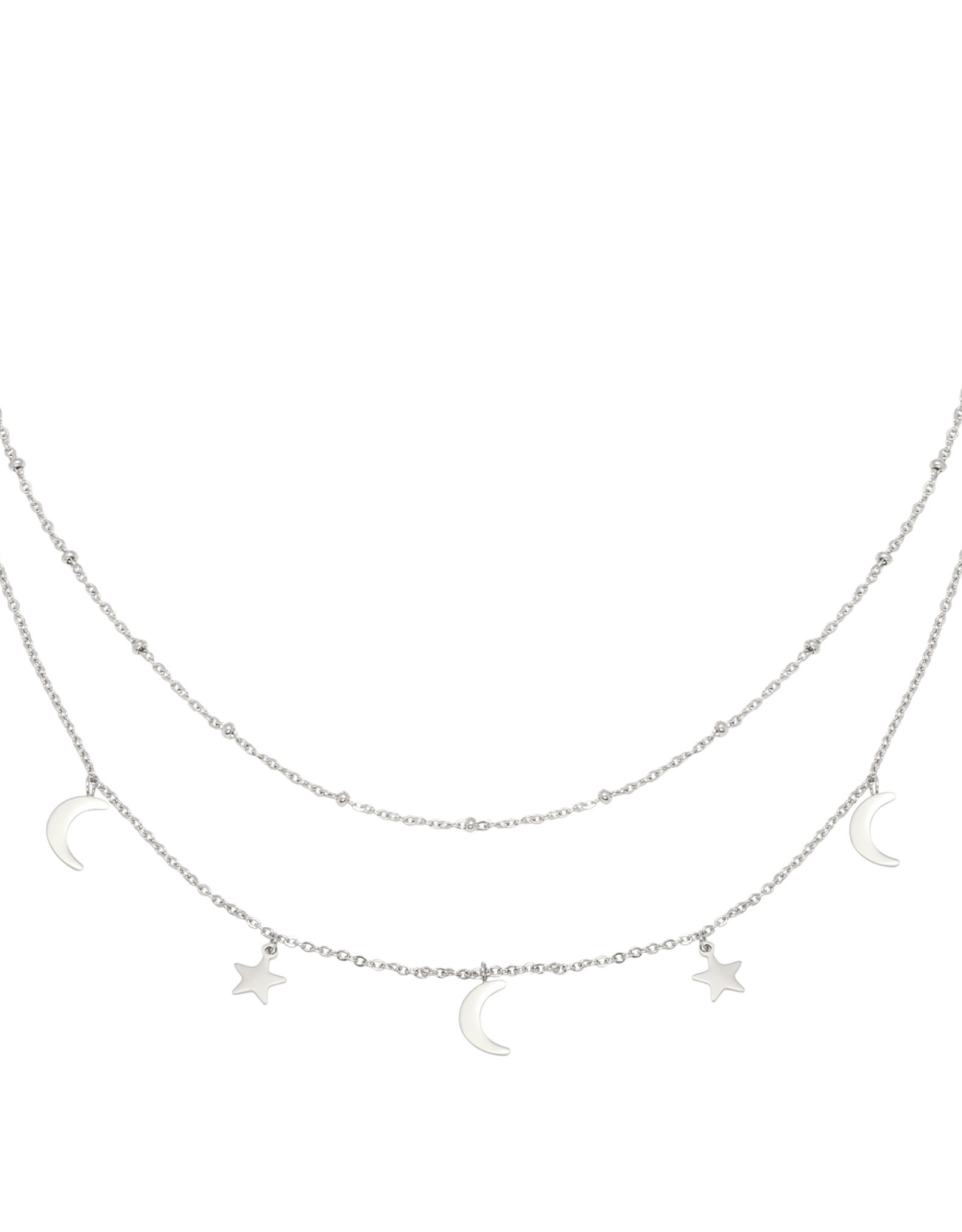 Ketting beyond the stars - zilver