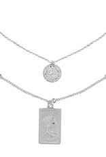 Ketting Elizabeth coin - zilver