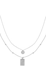 Ketting Elizabeth coin - zilver