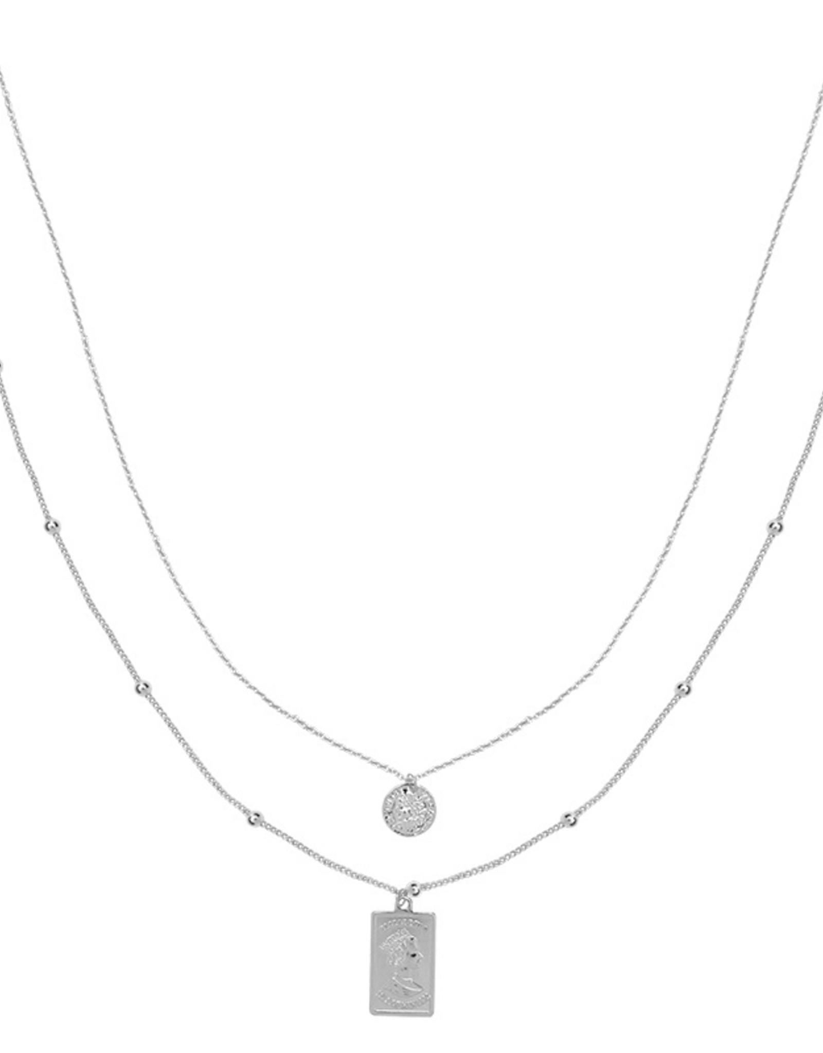 Ketting Elizabeth coin - zilver