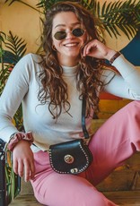 Bag Rose Black S (brown stone) Bag Rose Black S (brown stone)