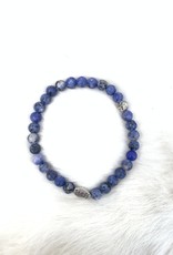 Kralenarmbandje blauw