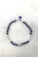 Kralenarmbandje blauw