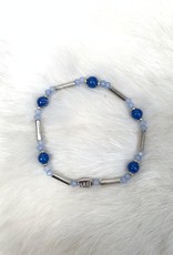Kralenarmbandje blauw