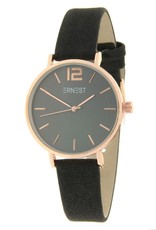Ernest Ernest horloge zwart  rosé mini