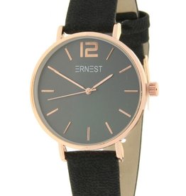 Ernest Ernest horloge zwart  rosé  mini