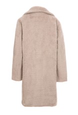 Faux fur winterjas khaki