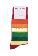 Paul Wilson Herensokken Paul Wilson - Gestreept regenboog
