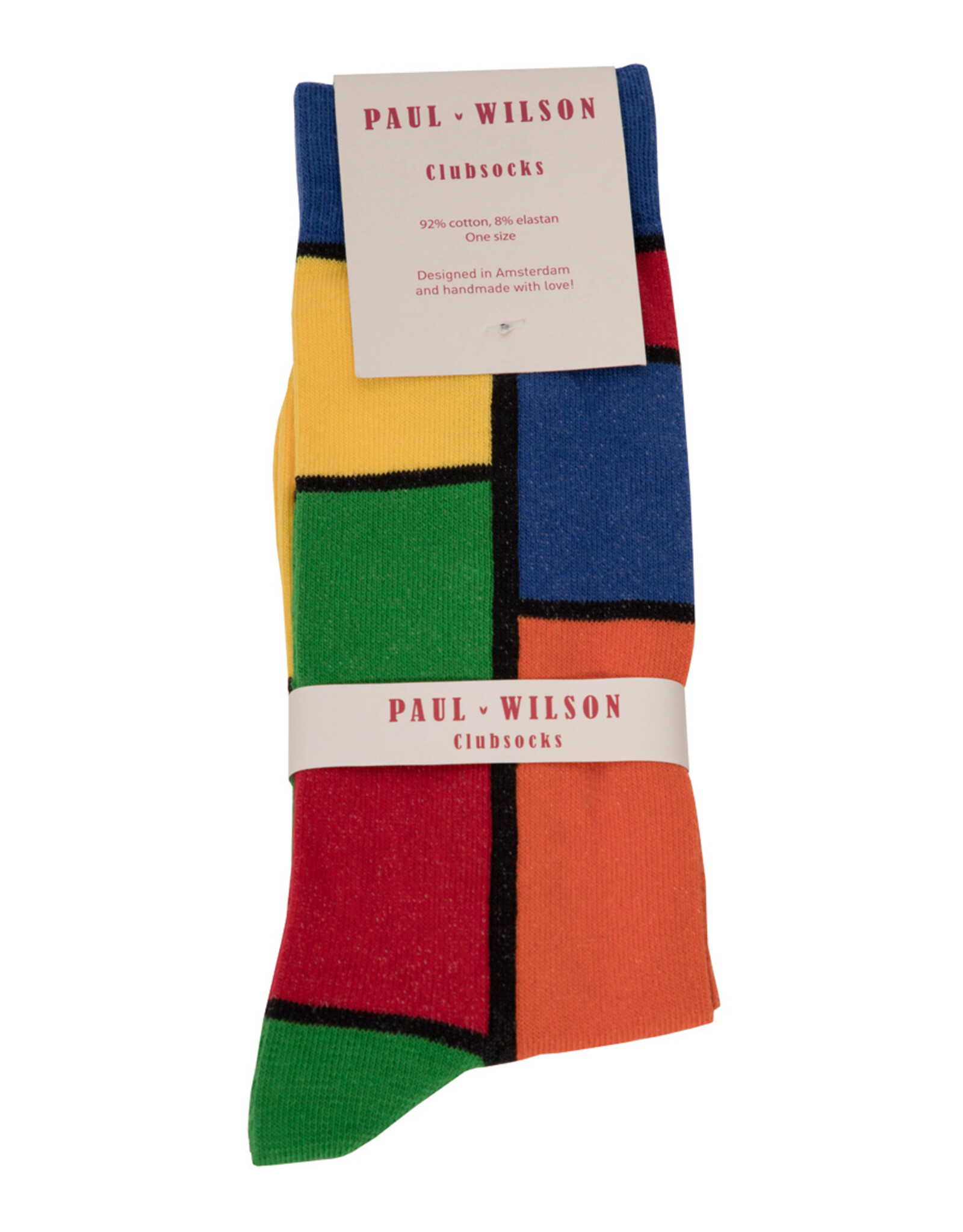 Paul Wilson Herensokken Paul Wilson - Mondriaan