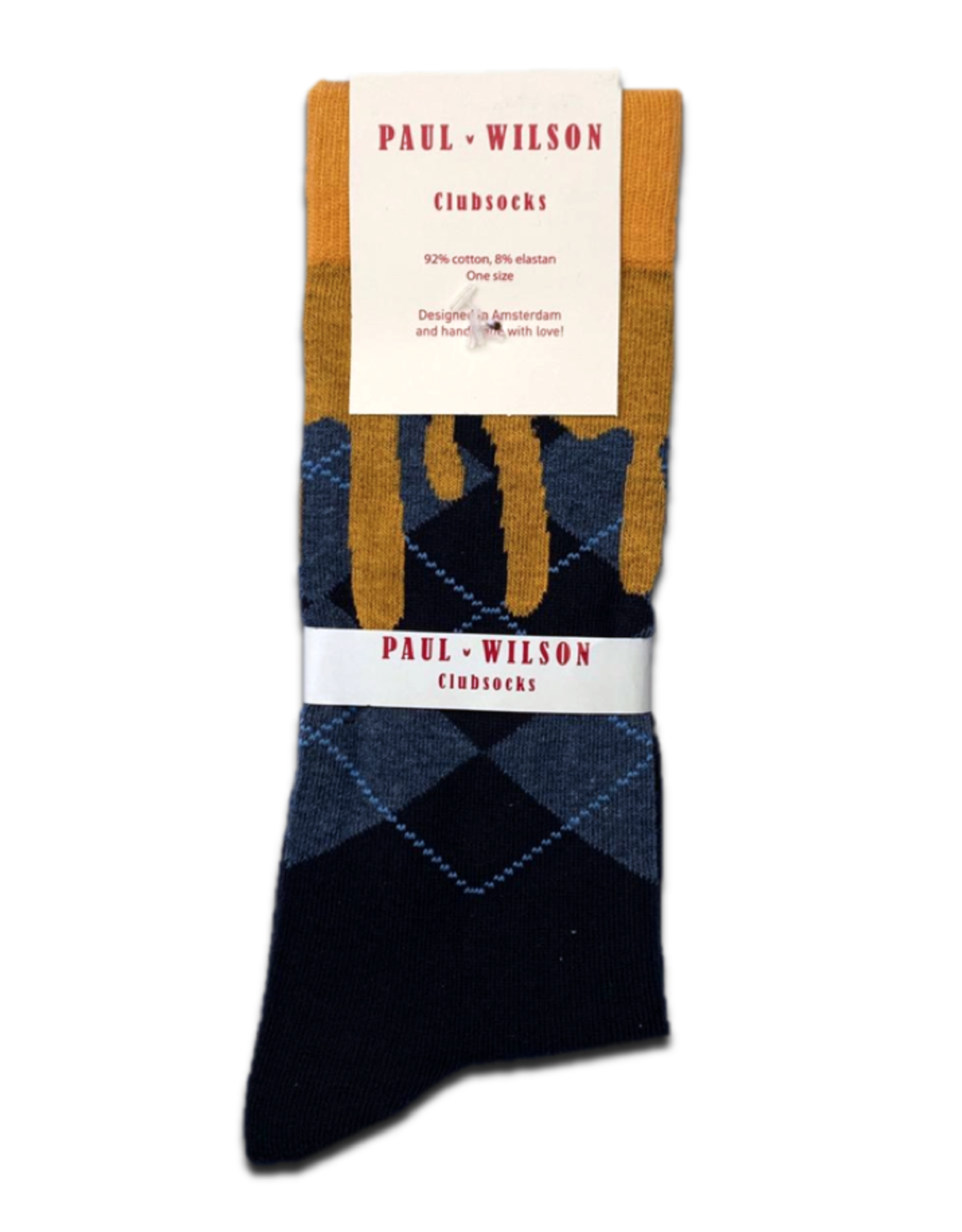 Paul Wilson Herensokken Paul Wilson - Verfspetters