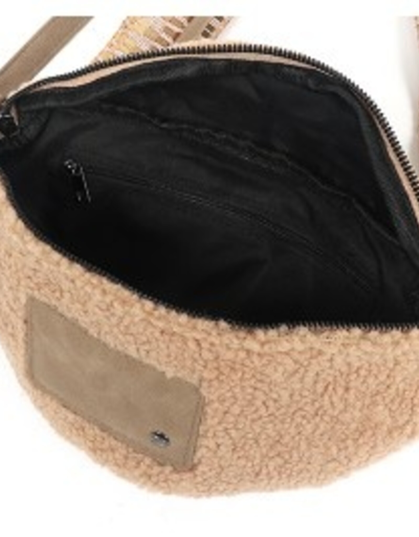 Teddy taupe crossbody tas Lille