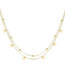 Ketting 2 layers - goud