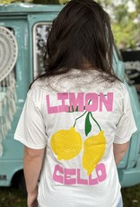 T-shirt limoncello wit