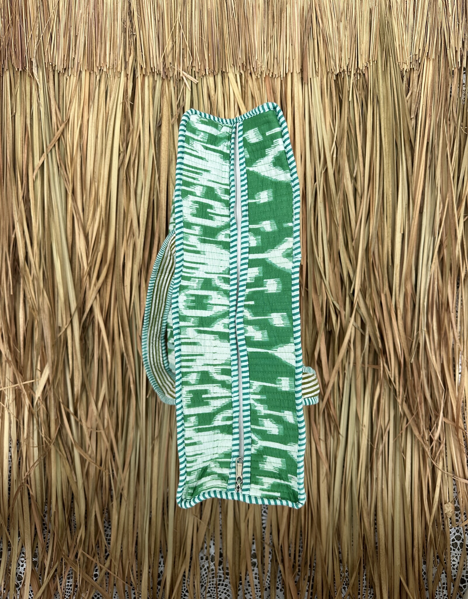 Ibiza shopper -  groen/wit