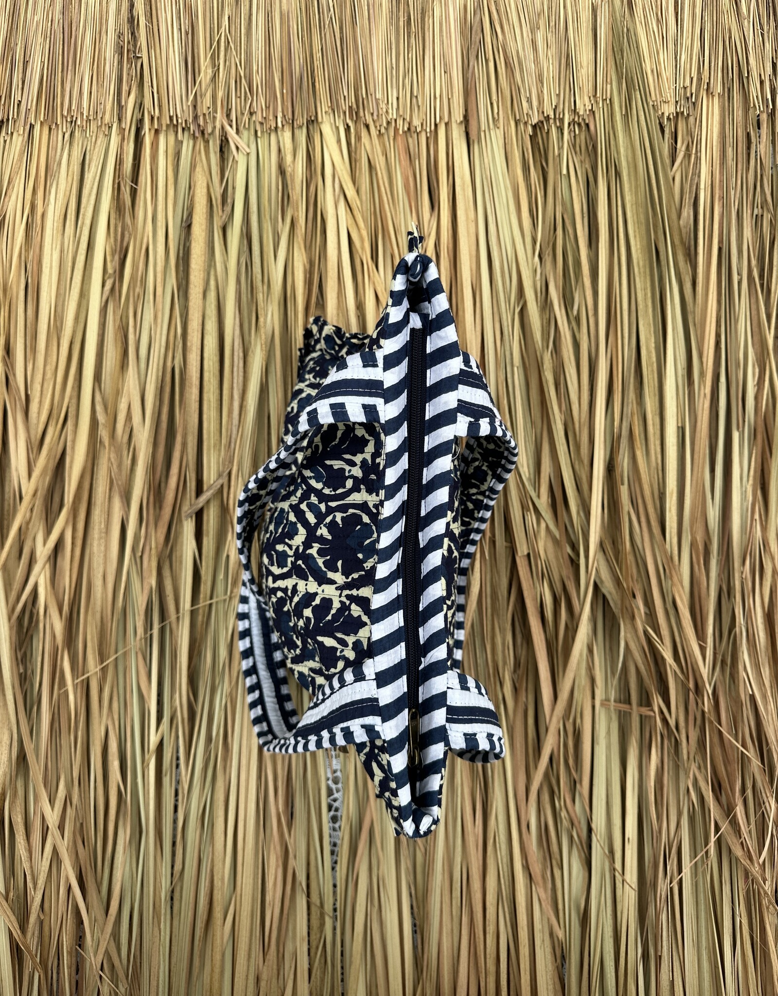Ibiza tas - blauw/creme