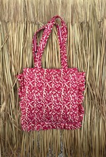 Ibiza tas - roze/creme