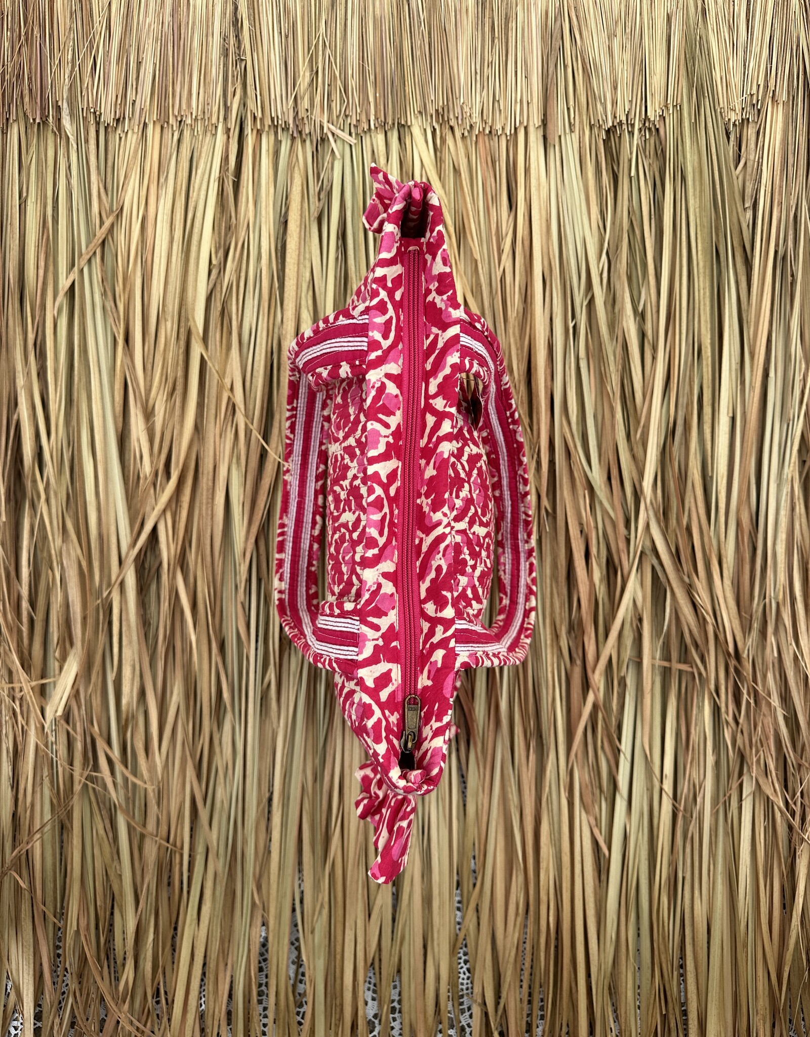 Ibiza tas - roze/creme