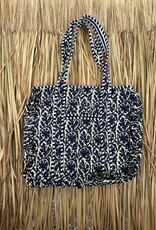 Ibiza shopper - blauw/creme