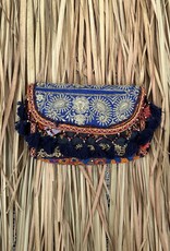 Ibiza tasje klein - donkerblauw