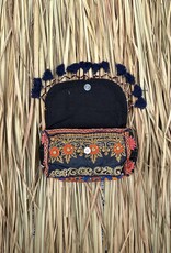 Ibiza tasje klein - donkerblauw