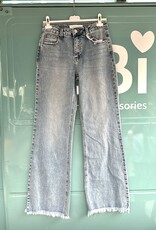 Jeans franjes
