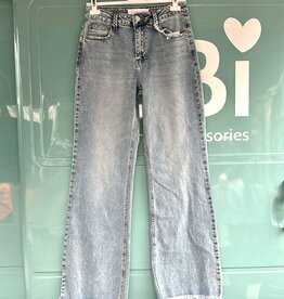 Jeans franjes