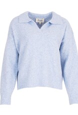 Trui v-hals - lichtblauw