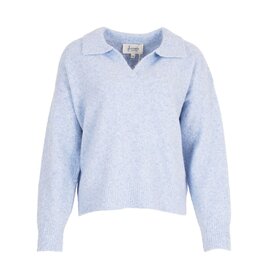 Trui v-hals - lichtblauw
