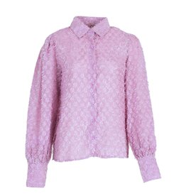 Blouse vlokjes - lila