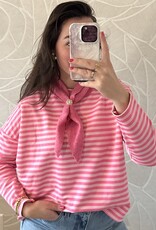 Gestreept shirt - lichtroze/roze