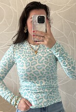 Panter top - turquoise