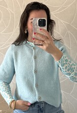 Panter top - turquoise