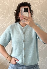 Vestje korte mouw - lichtblauw