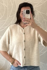 Vestje korte mouw - creme