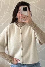 Vestje korte mouw - creme