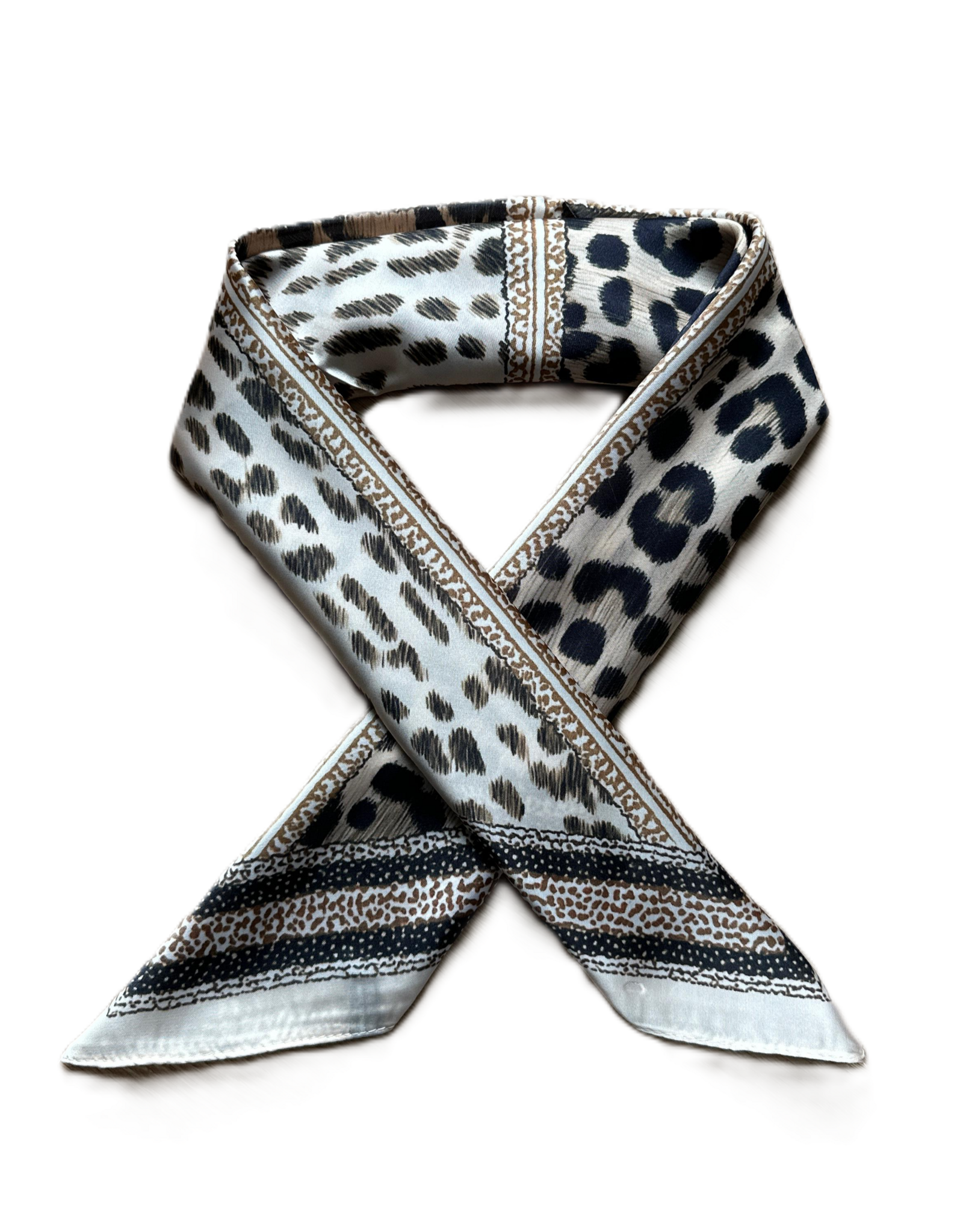 Sjaaltje panter - beige