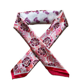 Sjaaltje bloemen - roze