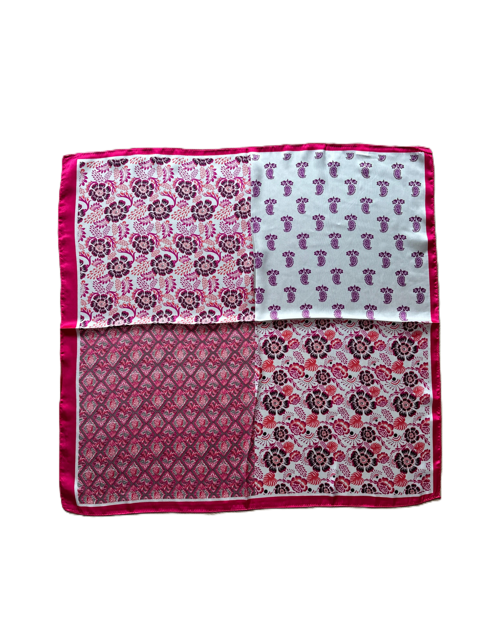 Sjaaltje bloemen - roze