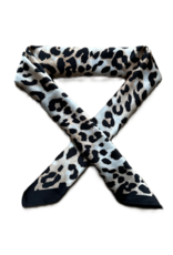 Sjaaltje panter - zwart