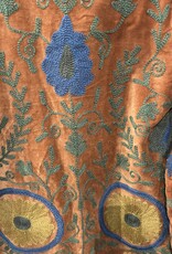 Suzani velvet jasje – camel bloemen