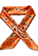 Sjaaltje boerenprint - oranje