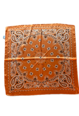 Sjaaltje boerenprint - oranje