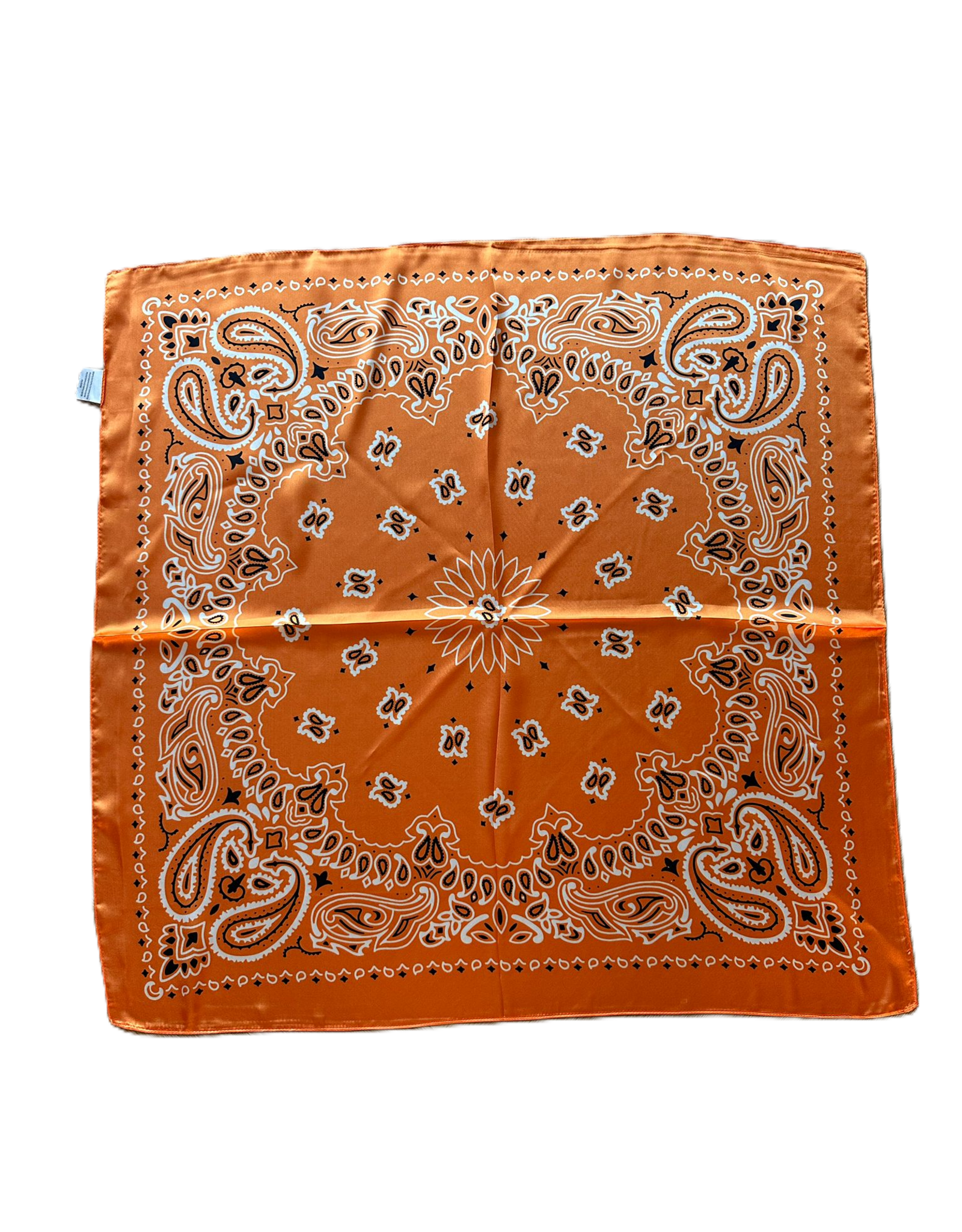 Sjaaltje boerenprint - oranje