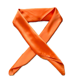 Sjaaltje effen - oranje