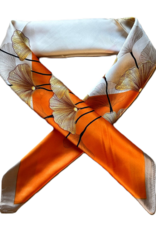 Sjaaltje bladeren - oranje