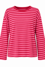 Gestreept shirt - rood/roze