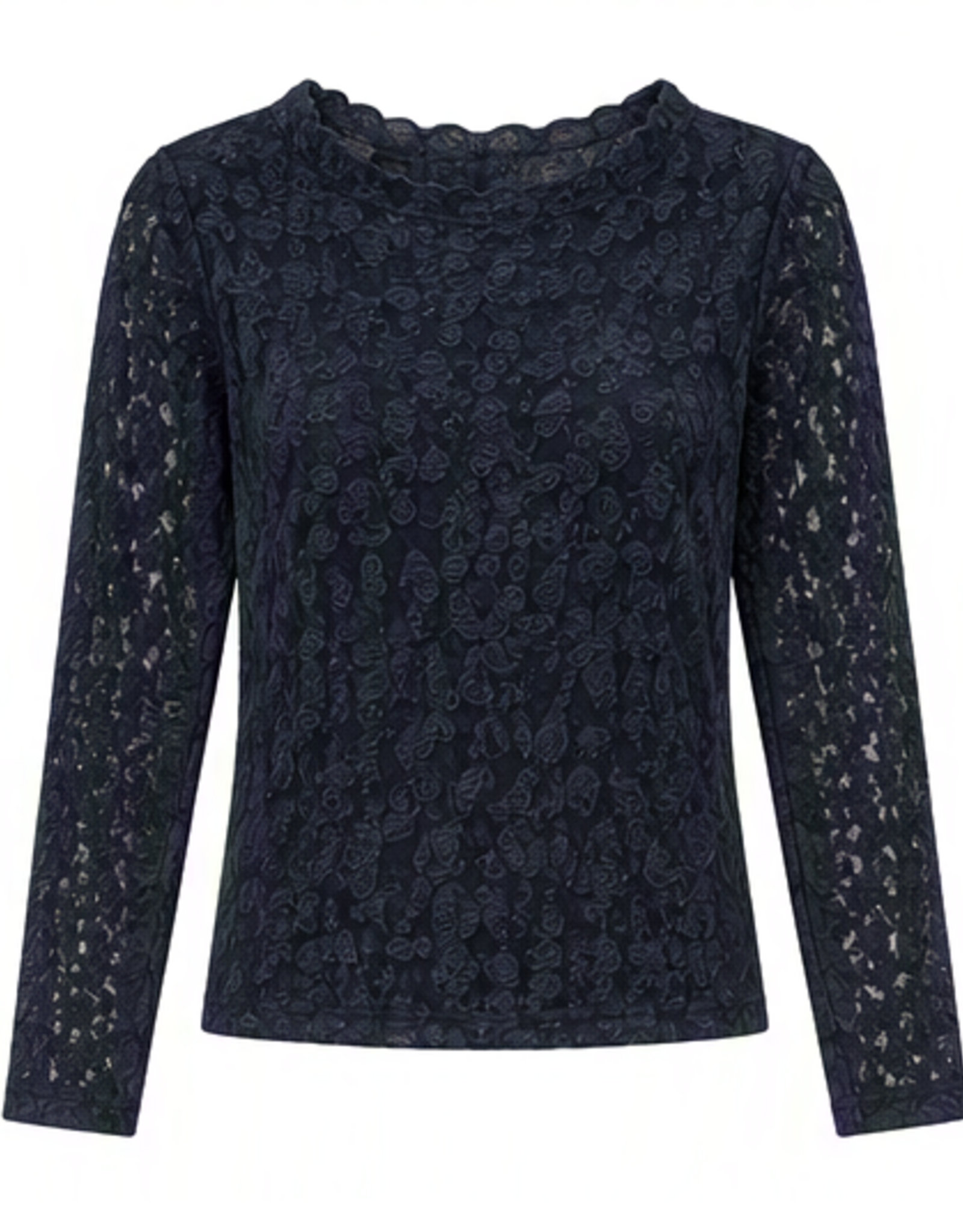 Kanten top - navy