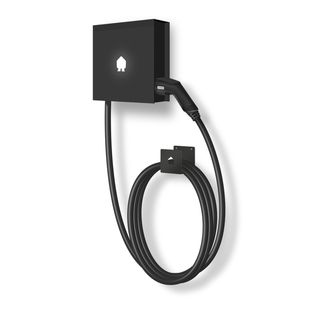 Smappee EV WALL BUSINESS 22kW Laadstation (8m kabel) zwart - LIMITED EDITION