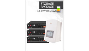 PYLONTECH+SOLIS | Hybride omvormer | EH1P3.6K | 3.6kVA + Batterij | 	US3000C | 10.5 kWh