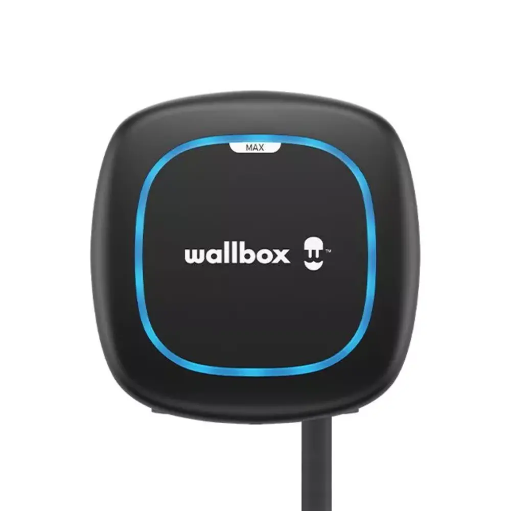 WALLBOX PULSAR MAX Laadpaal 22kW black/white 5-7m WALLBOX PULSAR MAX Laadpaal 22kW black/white 5-7m
